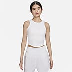 Nike One Fitted Women's Dri-FIT Cropped Tank Top. Nike ID